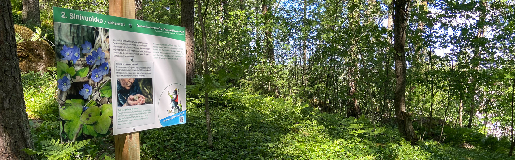 You are currently viewing Linnasmäen luontopolku ja lasten seikkailupolku
