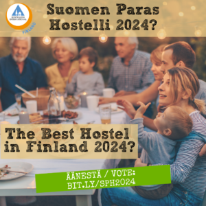 Read more about the article Äänestä meitä Suomen Paras Hostelli 2024 -kisassa!