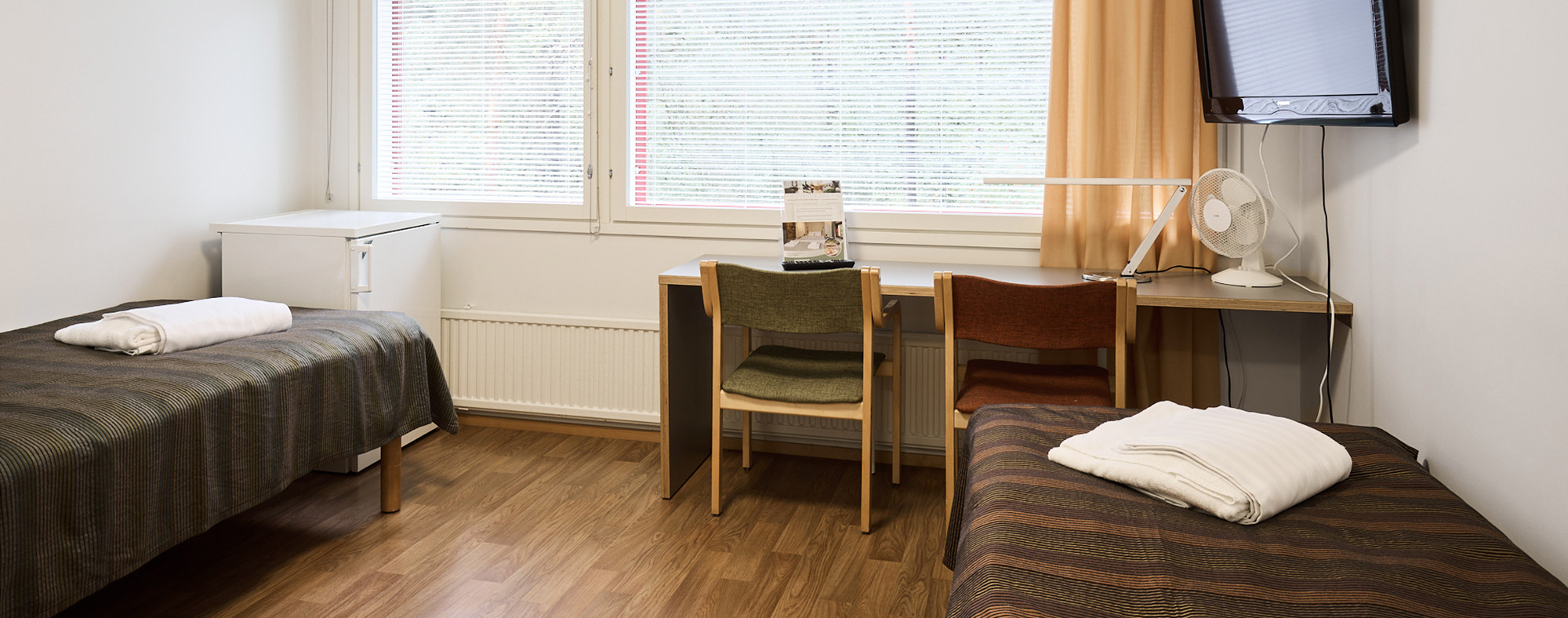 Linnasmäki hostellihuone kahdelle