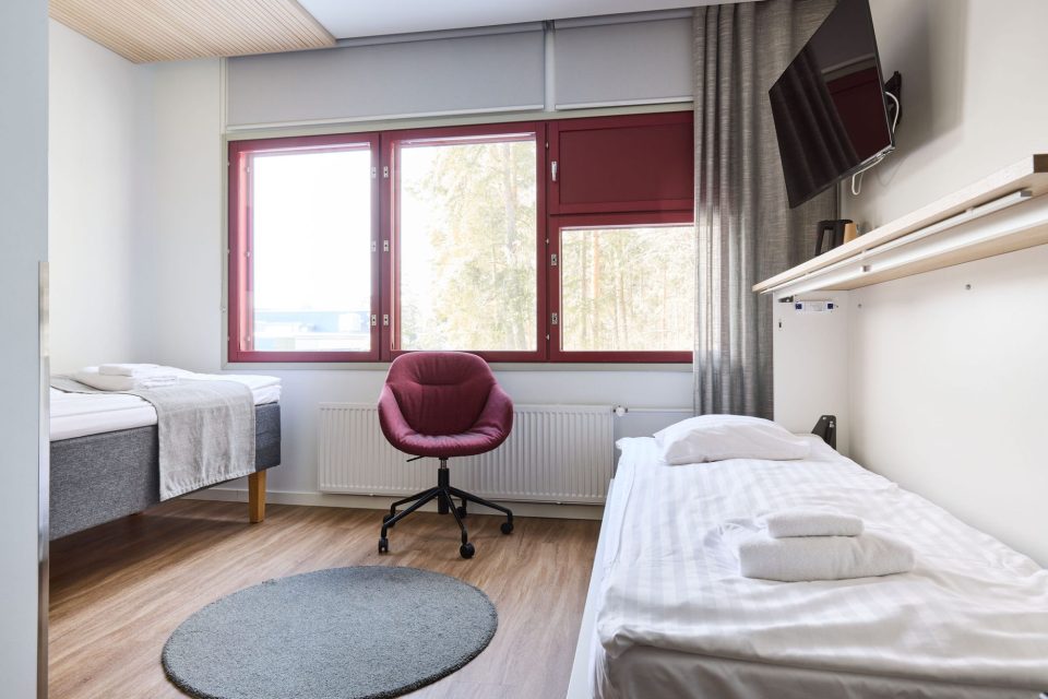 Linnasmäki single väggsäng